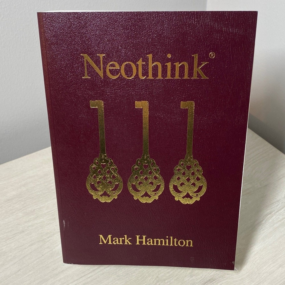 Neothink III Superpuzzle Mark Hamilton Neothink Society Burgundy Gold Book Rare
